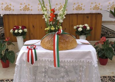 Keresztelő Szent János Római Katolikus Templom kenyérszentelés