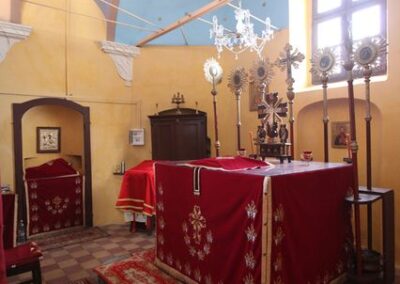 Szerb templom oltára
